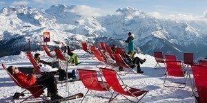 Ski resort Madonna di Campiglio. Italy